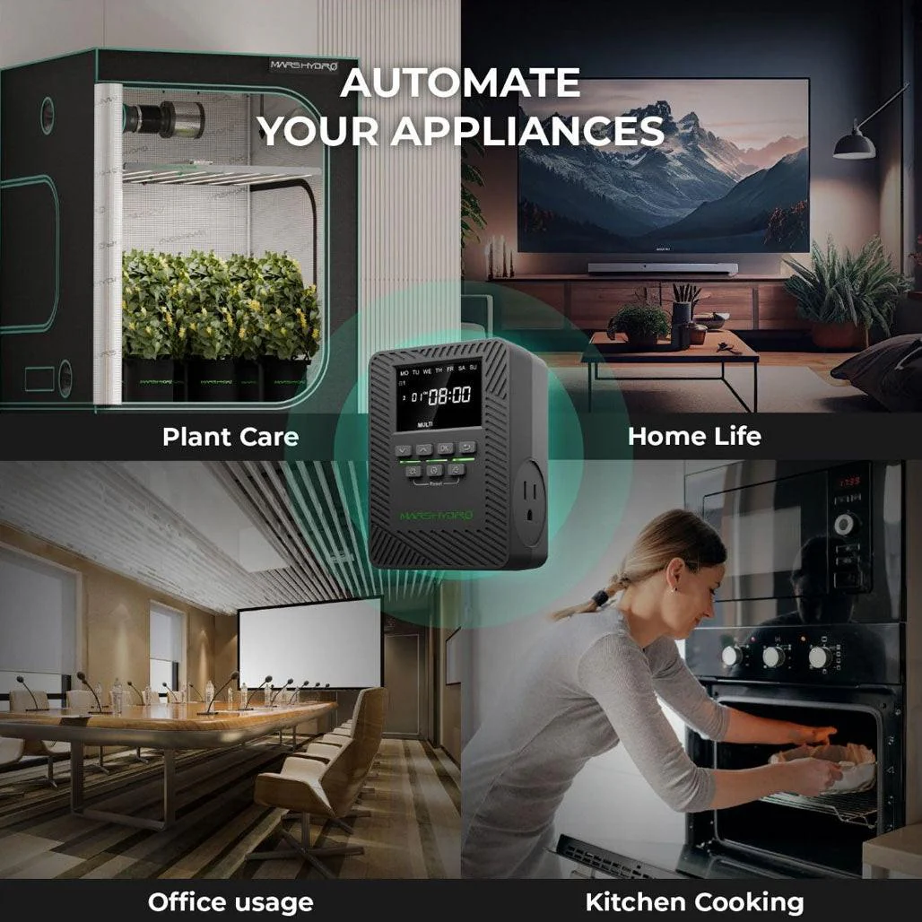 Mars Hydro iTime 2-in-1 Smart Dual Outlet Timer - Image 5