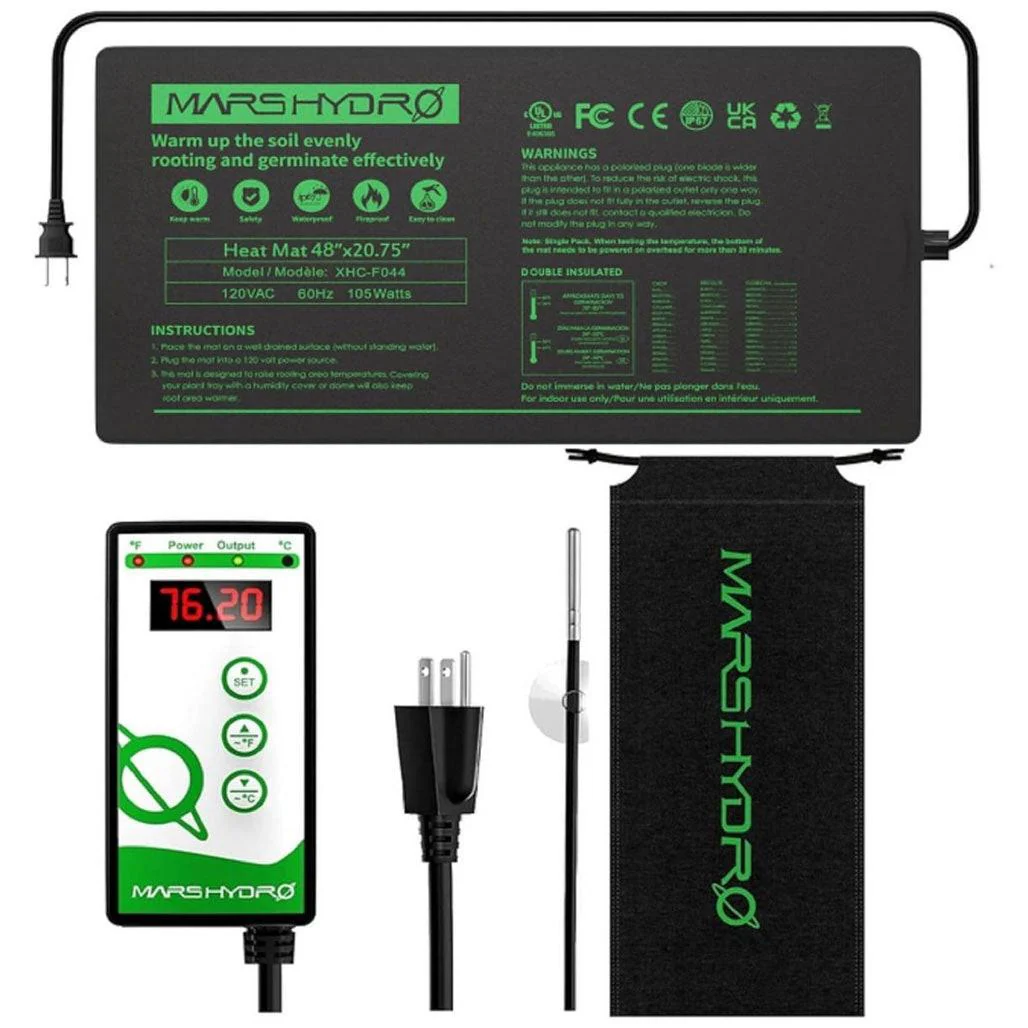 Mars Hydro Seedling Heat Mat with Digital Thermostat - Image 3