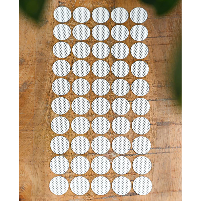 Microppose Adhesive Jar Filter Discs, Pack of 50 - Image 5