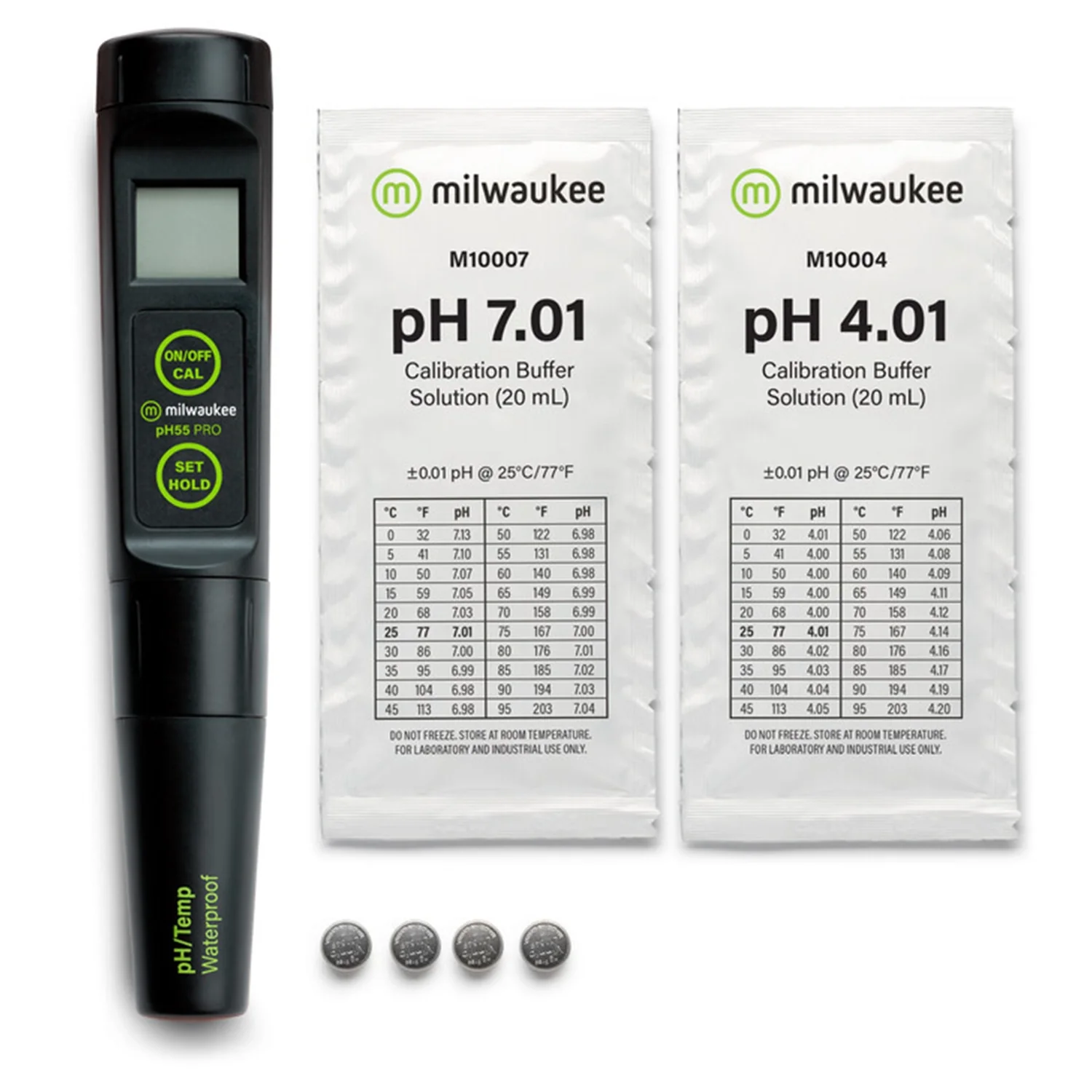 Milwaukee PH55 PRO Waterproof pH/Temp Tester with Replaceable Probe - Image 3