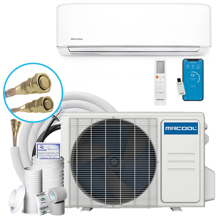 MRCOOL Easy Pro DIY Mini-Split Air Conditioner With Heat Pump, Pre-Charged Line-Set, PRO Cable Install Kit, & Enhanced WiFi - Image 6