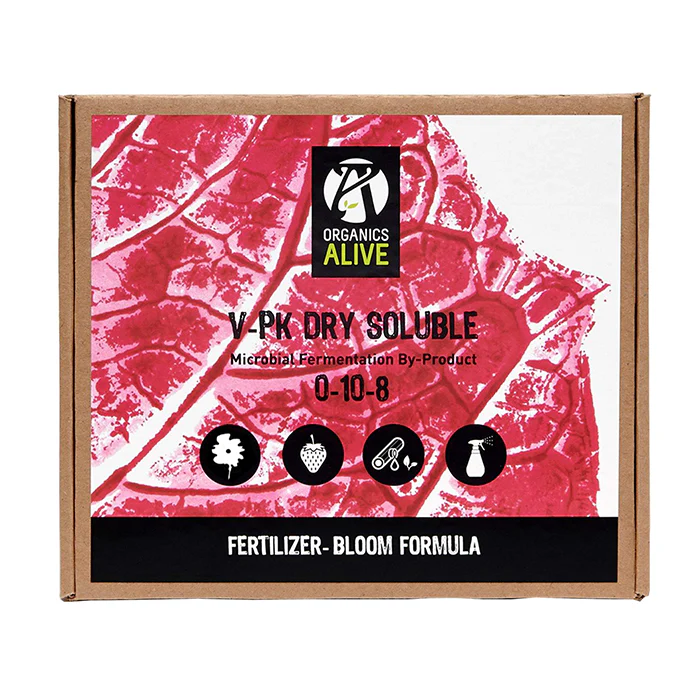 Organics Alive V-PK Dry Soluble Bloom 0-10-8, 25 lbs. - Image 2
