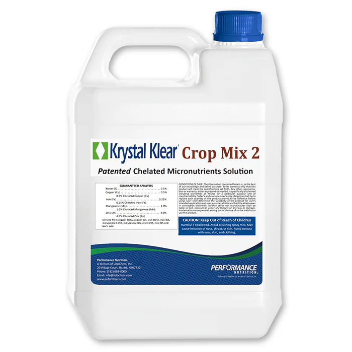 Performance Nutrition Krystal Klear Crop Mix ll, 2.5 Gallon