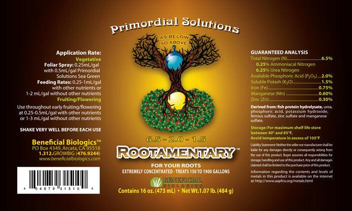 Primordial Solutions Rootamentary, 16 oz. - Image 2