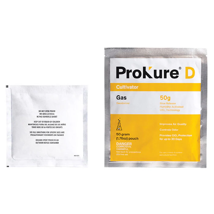Prokure D - 50 Gram Chlorine Dioxide Extended Release Gas, 4000 cu. Ft., Case of 12 Packets - Image 3