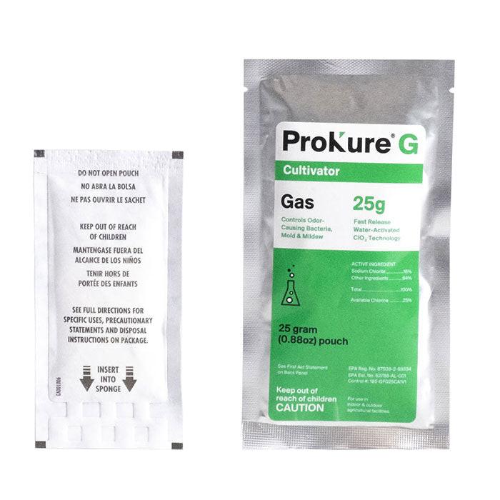 Prokure G - 25 Gram Chlorine Dioxide Fast Release Gas, 2250 cu. Ft., Case of 12 Packets - Image 2