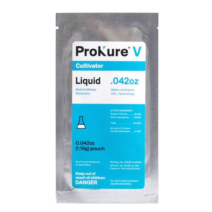 Prokure V - Chlorine Dioxide Liquid Mold and Mildew Eliminator - Case of 12 Packets - Image 6