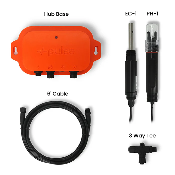 Pulse Hub Reservoir Monitor Starter Kit With pH-1 & EC-1 Sensors - Image 2