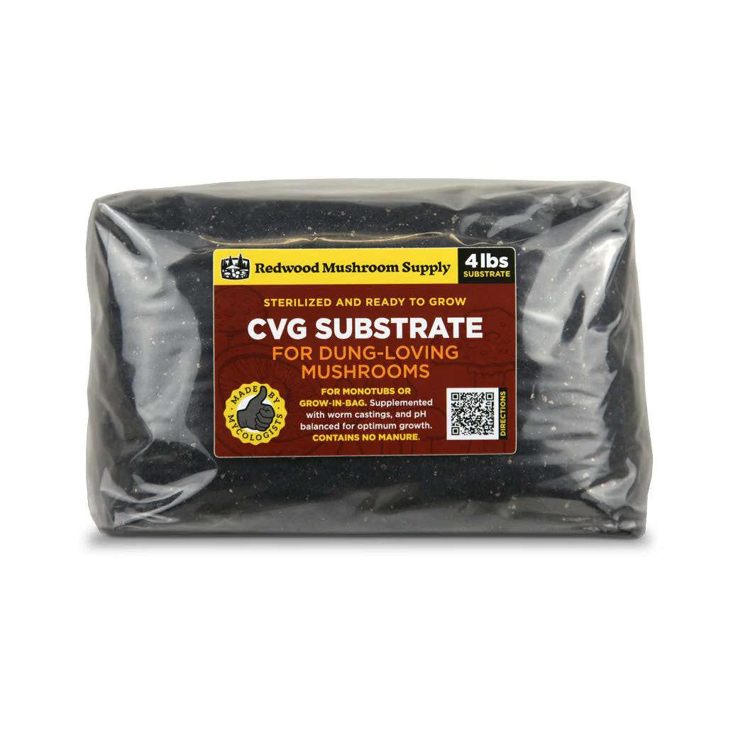 Redwood Mushroom Supply Sterilized CVG Mushroom Substrate