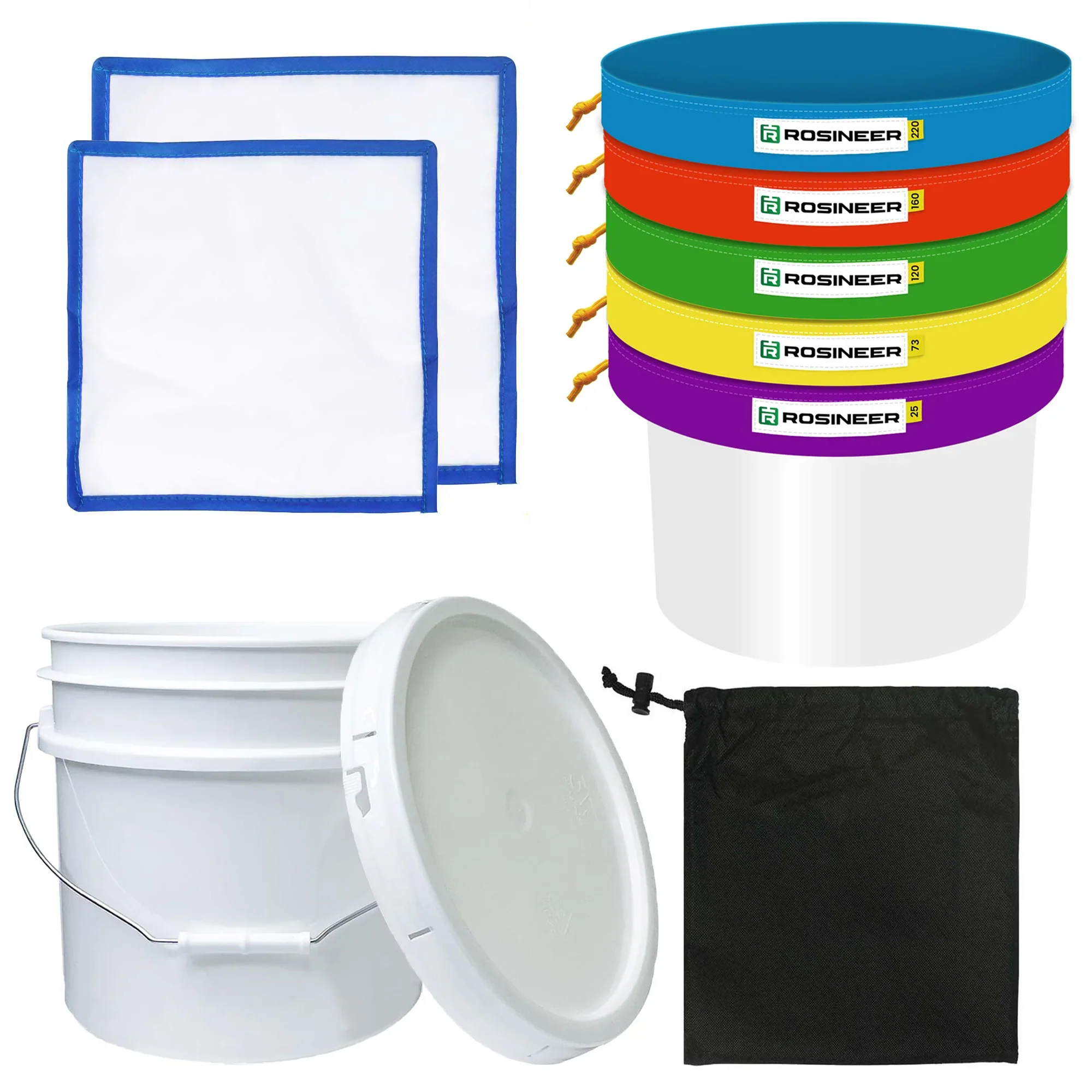 Rosineer Bubble Bag Set, 1 Gallon - Image 3