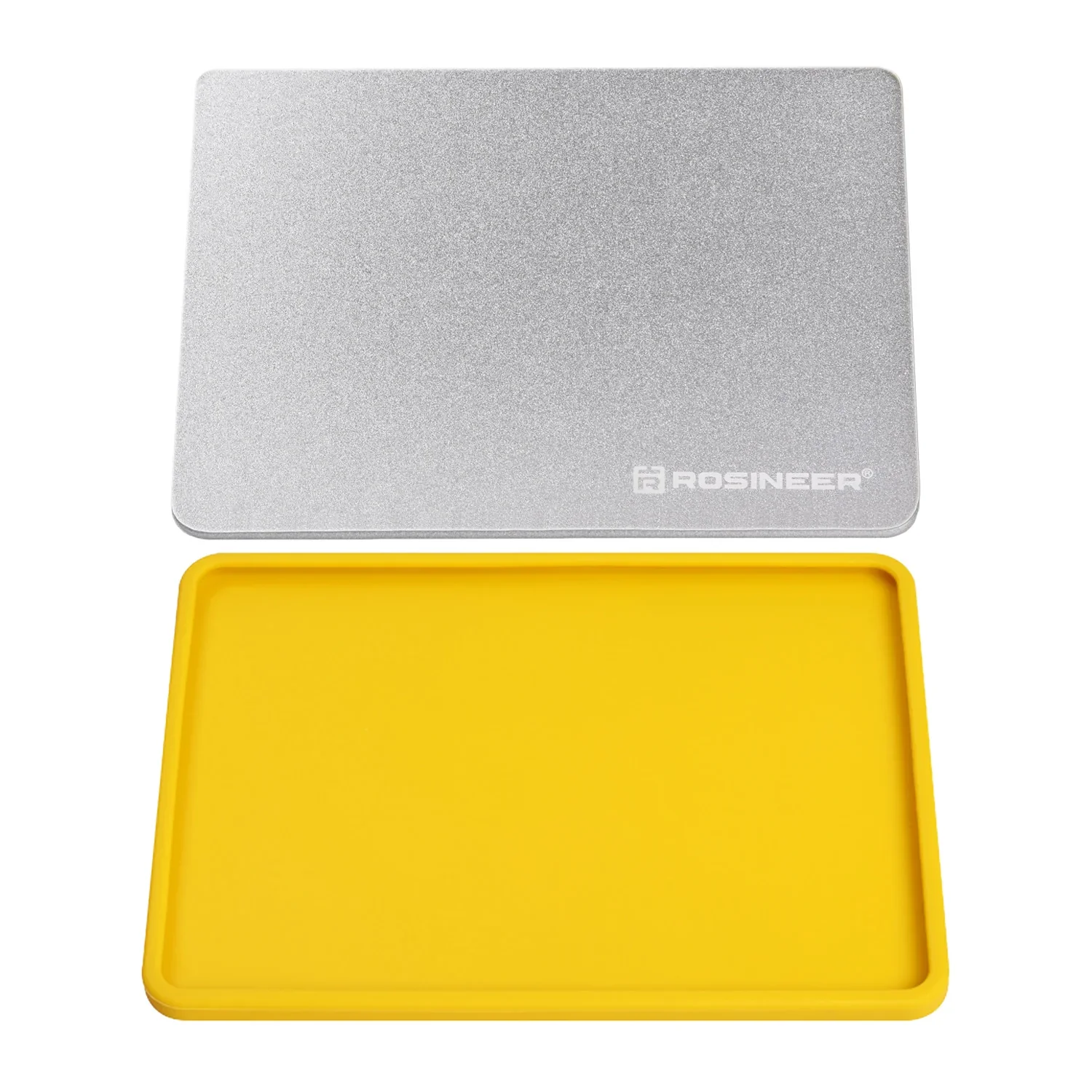 Rosineer Cooling / Warming Plate with Silicone Case Mat, 6" x 8" - Image 4