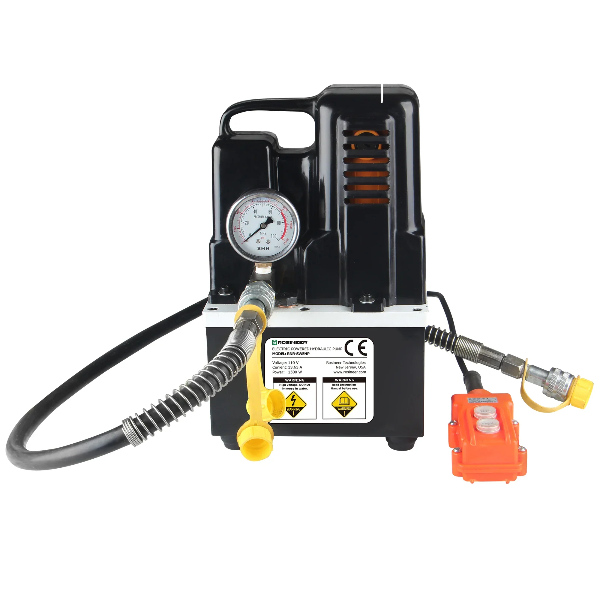 Rosineer Electric Powered Hydraulic Pump for the SWING Press - Image 2