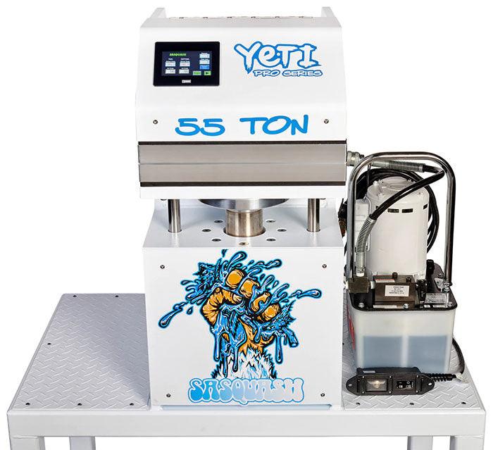Sasquash Yeti Pro Series Rosin Press with Electric Pump, 55 Ton - Image 4