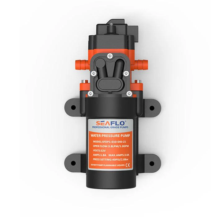 SEAFLO 21-Series Diaphragm Water Pump, 12VDC, 1.2 GPM - Image 5