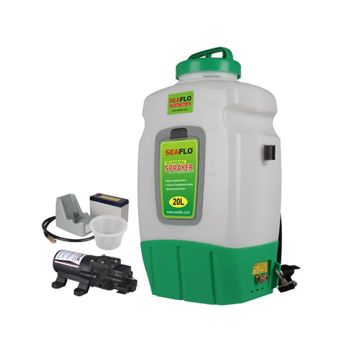 SEAFLO Electric Backpack Sprayer, 0.7 GPM, 5 Gallon - Image 3