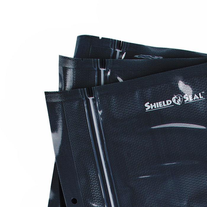 Shield N Seal 1600 Pre-cut Vacuum Seal Bags with Zipper, Clear and Black, 5 in. x 8 in., Pack of 50 - Image 3