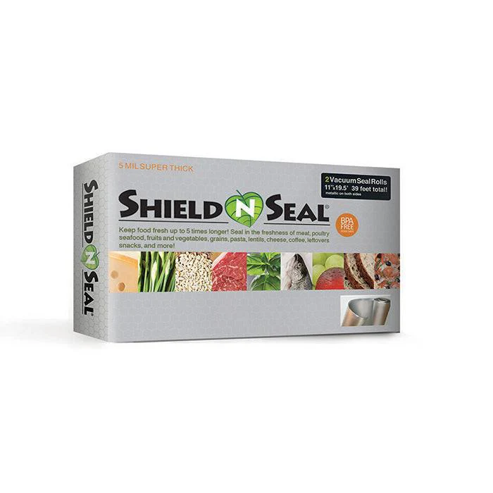 Shield N Seal 1800 Vacuum Seal Roll, Metallic, 11 in. x 19.5 ft., Pack of 2 - Image 4