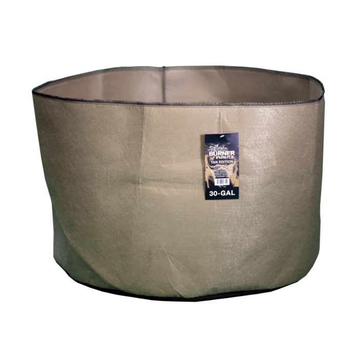 Spring Pot Burner 30 Gallon Fabric Pot, Tan - Case of 30