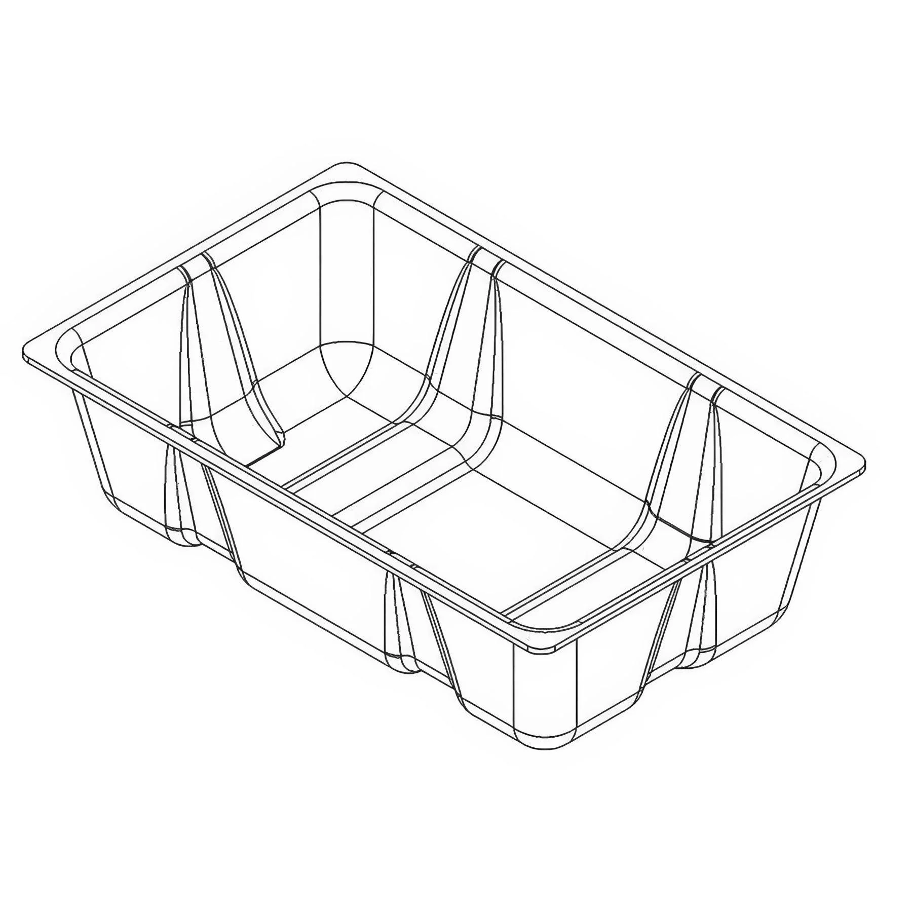 Triminator Plastic Trim Bin for Dry Trimmer