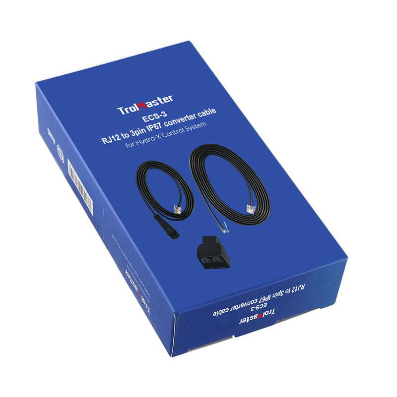 TrolMaster Hydro-X RJ12 to 3 Pin IP67  Convertor Cable Set - Image 3