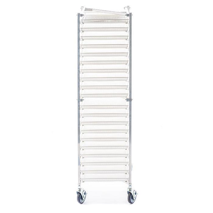 Twister Aluminum Nesting Drying Rack System, 20 Trays - Image 2