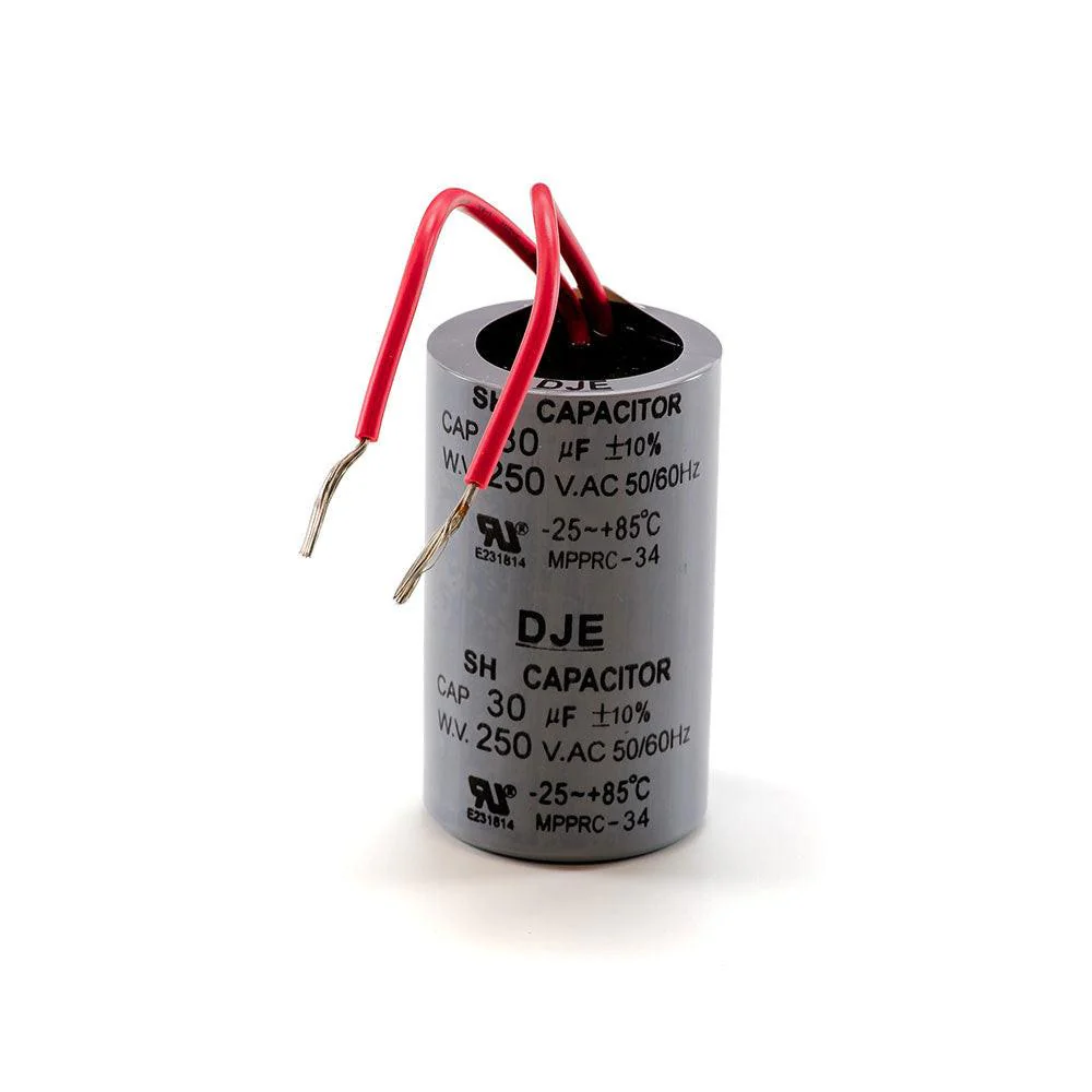 Twister T2 Leaf Collector: Run Capacitor, 250V, 30MF