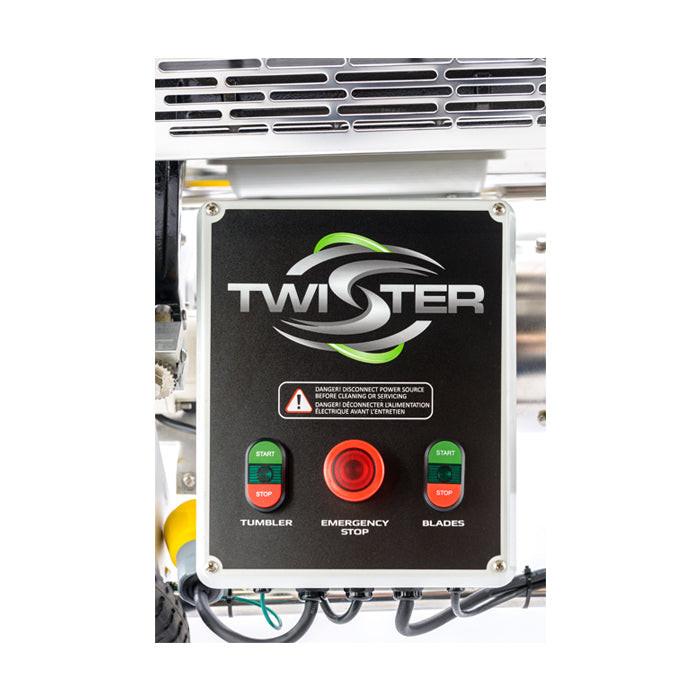 Twister T2S Trimming Machine with Leaf Collector Vacuum & Standard Tumbler - Image 6