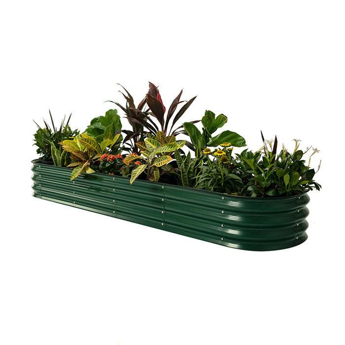 Vego Garden 11 Inch Tall 9 in 1 Modular Metal Raised Garden Bed Kit - Image 5