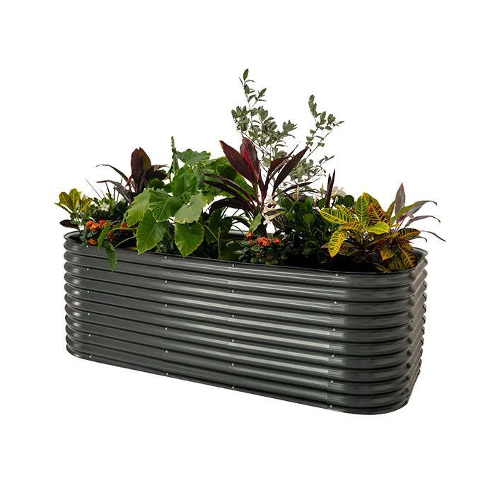 Vego Garden 32 Inch Tall 10 in 1 Modular Metal Raised Garden Bed Kit - Image 7