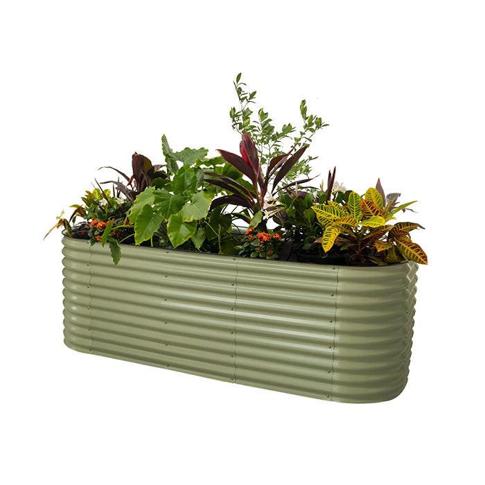 Vego Garden 32 Inch Tall 10 in 1 Modular Metal Raised Garden Bed Kit - Image 8