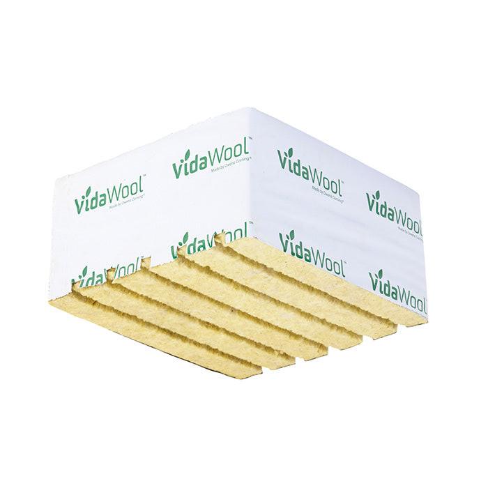 VidaWool Rockwool Block 256 No Hole, 8 Inch x 8 Inch x 4 Inch, Case of 36 - Pallet of 20 Cases (720 Total Blocks) - Image 2