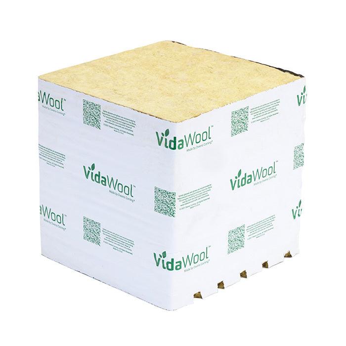 VidaWool Rockwool Block 512 No Hole, 8 Inch x 8 Inch x 8 Inch, Case of 18 - Pallet of 20 Cases (360 Total Blocks) - Image 3