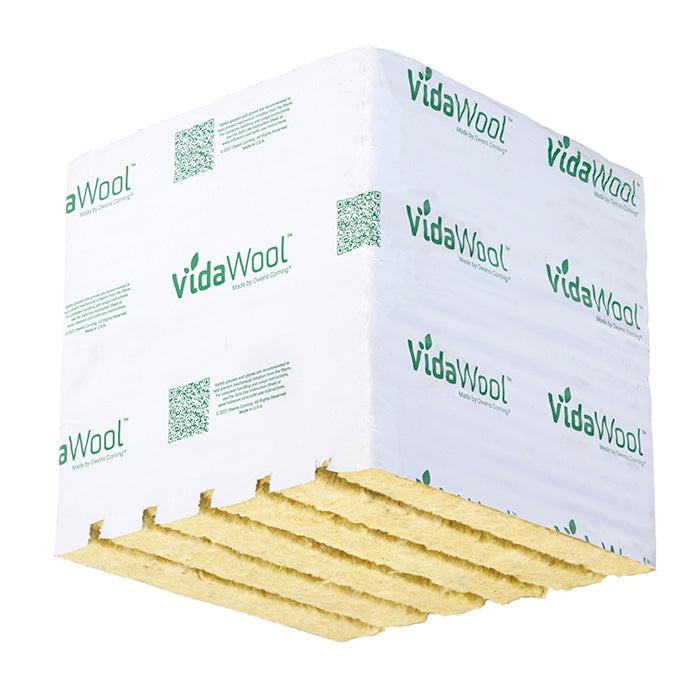 VidaWool Rockwool Block 512 No Hole, 8 Inch x 8 Inch x 8 Inch, Case of 18 - Pallet of 20 Cases (360 Total Blocks) - Image 4
