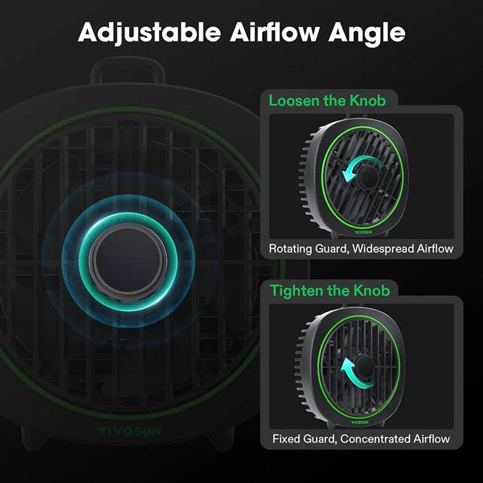 Vivosun AeroWave D4 Grow Tent Clip Fan, 4" - Image 5