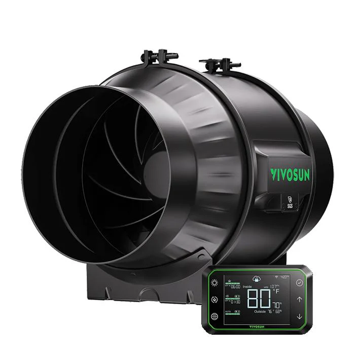 Vivosun AeroZesh T6 6" Inline Fan with E42A Controller - Image 2