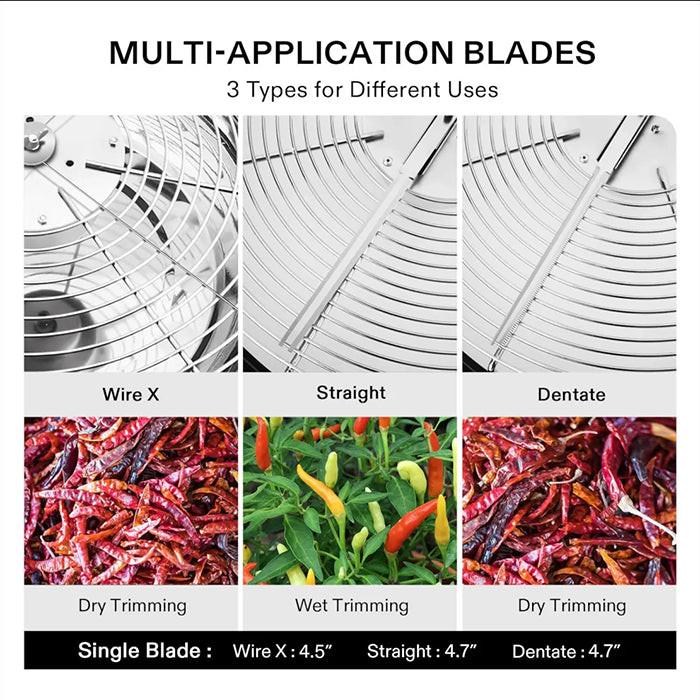 Vivosun Bud Leaf Bowl Trimming Machine, 16 Inch - Image 4