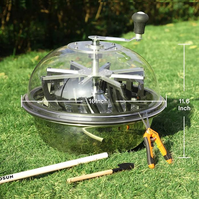 Vivosun Bud Leaf Bowl Trimming Machine, 16 Inch - Image 7
