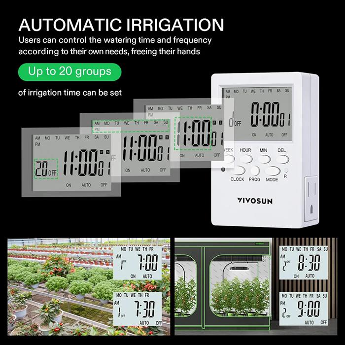 Vivosun FlexFeed Automatic All-In-One Drip Irrigation Kit - Image 4