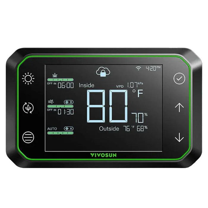 Vivosun GrowHub E42A Controller for Grow Tent Atmosphere Control