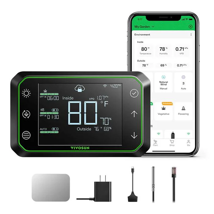Vivosun GrowHub E42A Controller for Grow Tent Atmosphere Control - Image 2