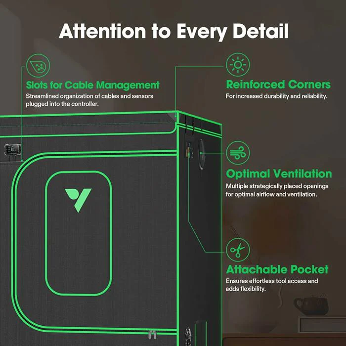 Vivosun P105 5' x 10' Grow Tent Pro - Image 6