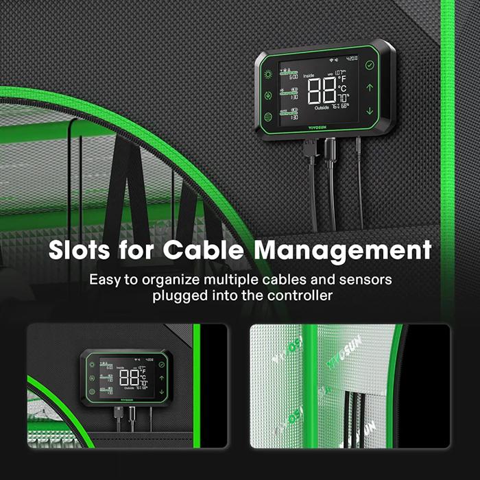 Vivosun P276 2.7' x 2.7' Grow Tent Pro - Image 6