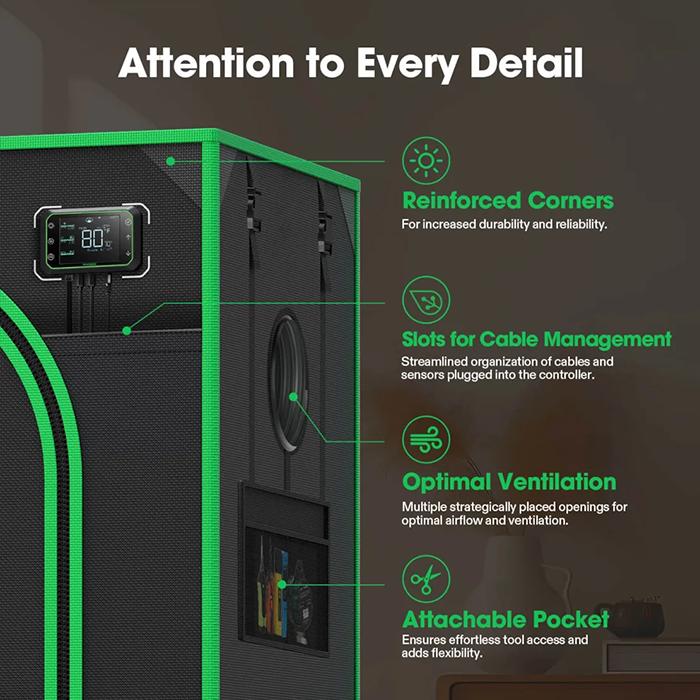 Vivosun P426 2' x 4' Grow Tent Pro - Image 6