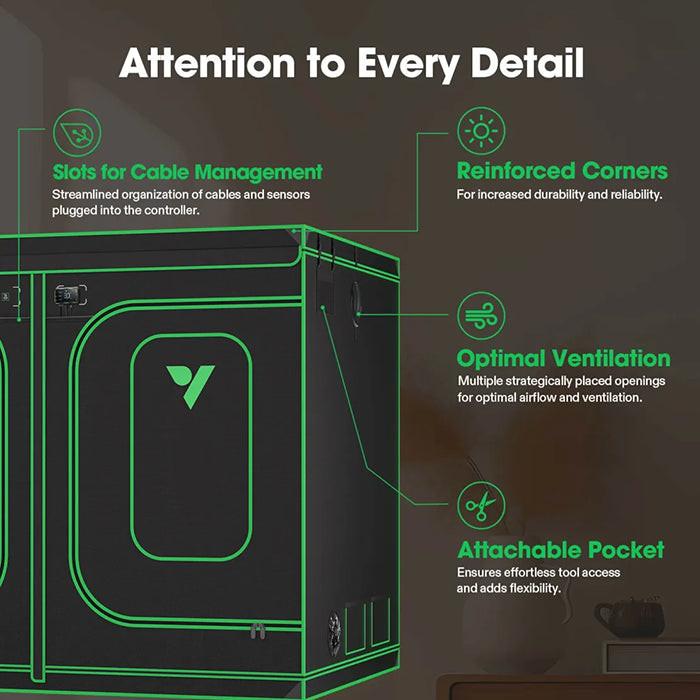 Vivosun P888 8' x 8' Grow Tent Pro - Image 6