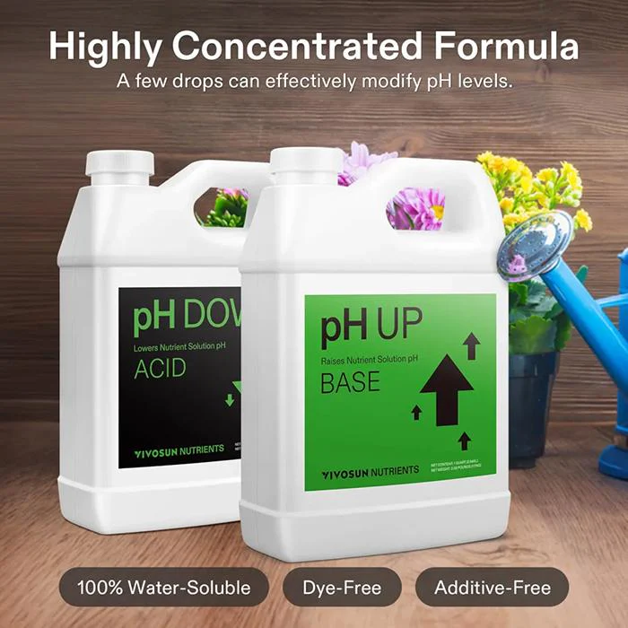 Vivosun pH Up & pH Down Kit, 1 Quart Each - Image 6