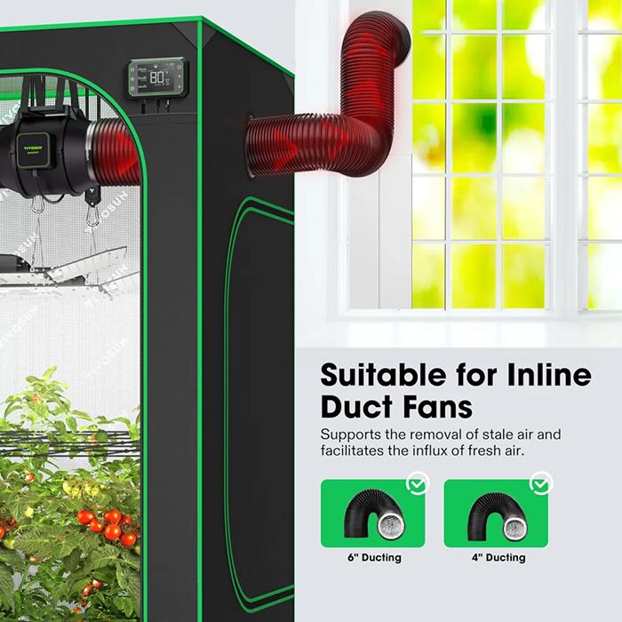 Vivosun Window Duct Kit and Portable AC Window Seal Kit - Image 4