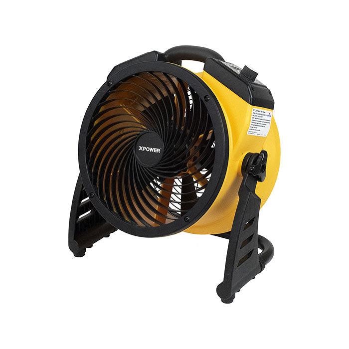 XPOWER FC-125B Rechargeable Cordless Fan, 900 CFM - Image 6
