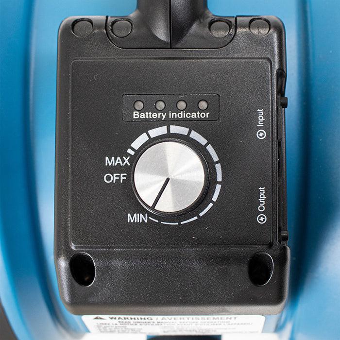 XPOWER FM-65B Battery Powered Misting Fan, 900 CFM - Image 3