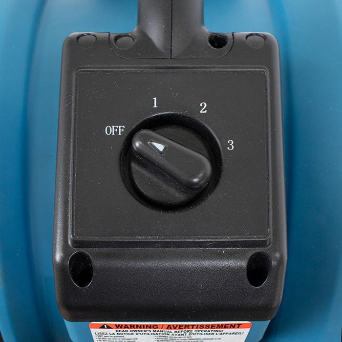 XPOWER FM-88W Oscillating Misting Fan with Built-In Water Pump, 1700 CFM - Image 11