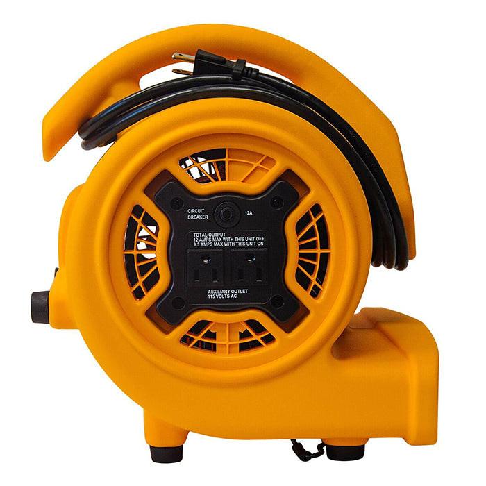 XPOWER P-130A Compact Air Mover with Daisy Chain - Image 6